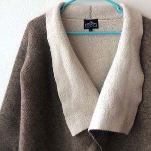 Tan Sweater Cardigan